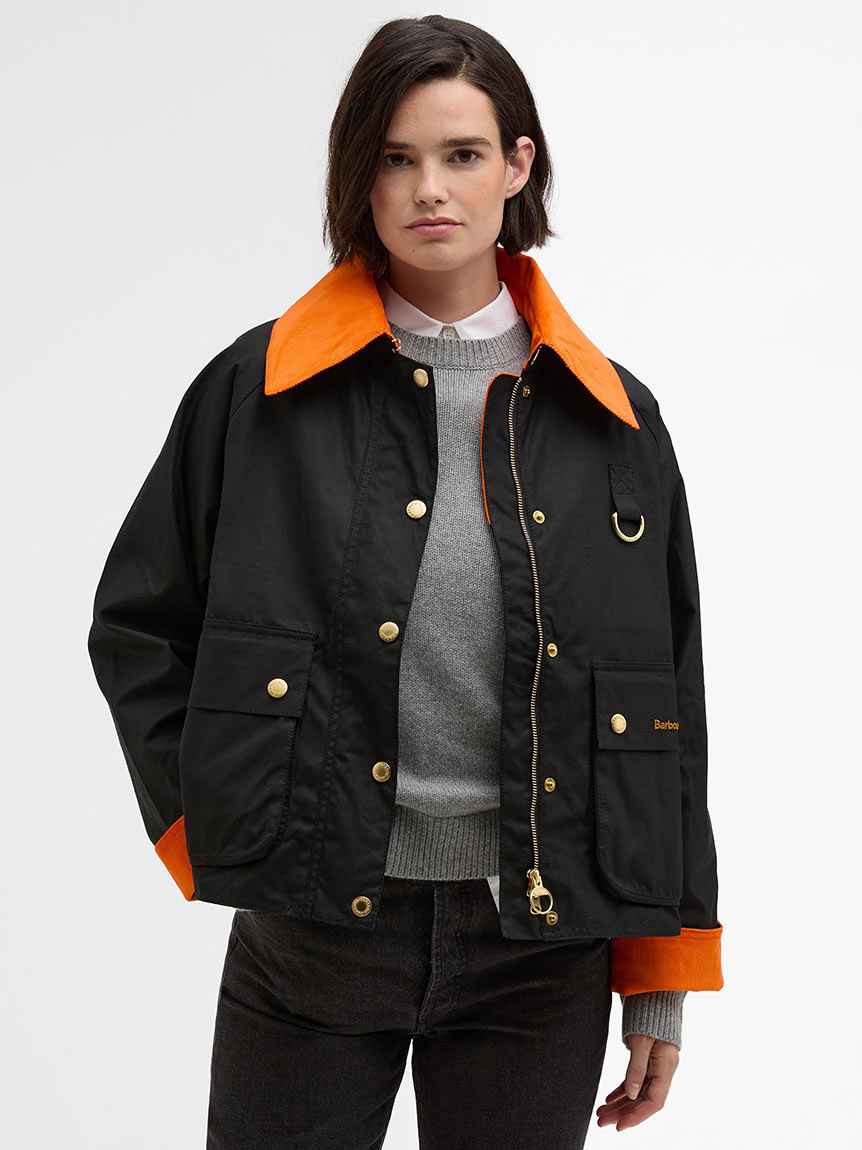 SPEY / スペイ】Icon ワックス ショート ジャケット（レディース