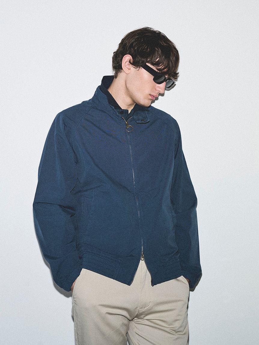 Barbour ROYSTON ガーメントダイコットン ハリントンジャケット ジャケット ROYSTON ガーメントダイコットン ハリントン