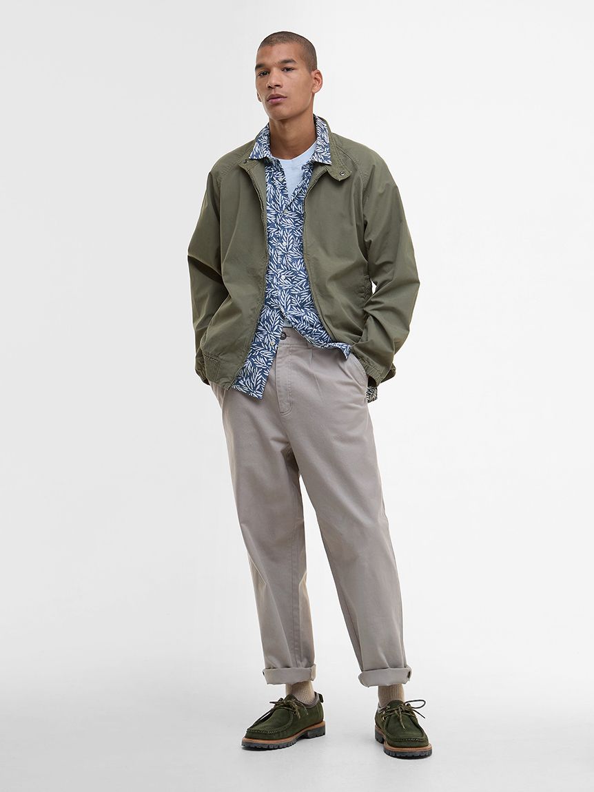 Barbour ROYSTON ガーメントダイコットン ハリントンジャケット ジャケット ROYSTON ガーメントダイコットン ハリントン