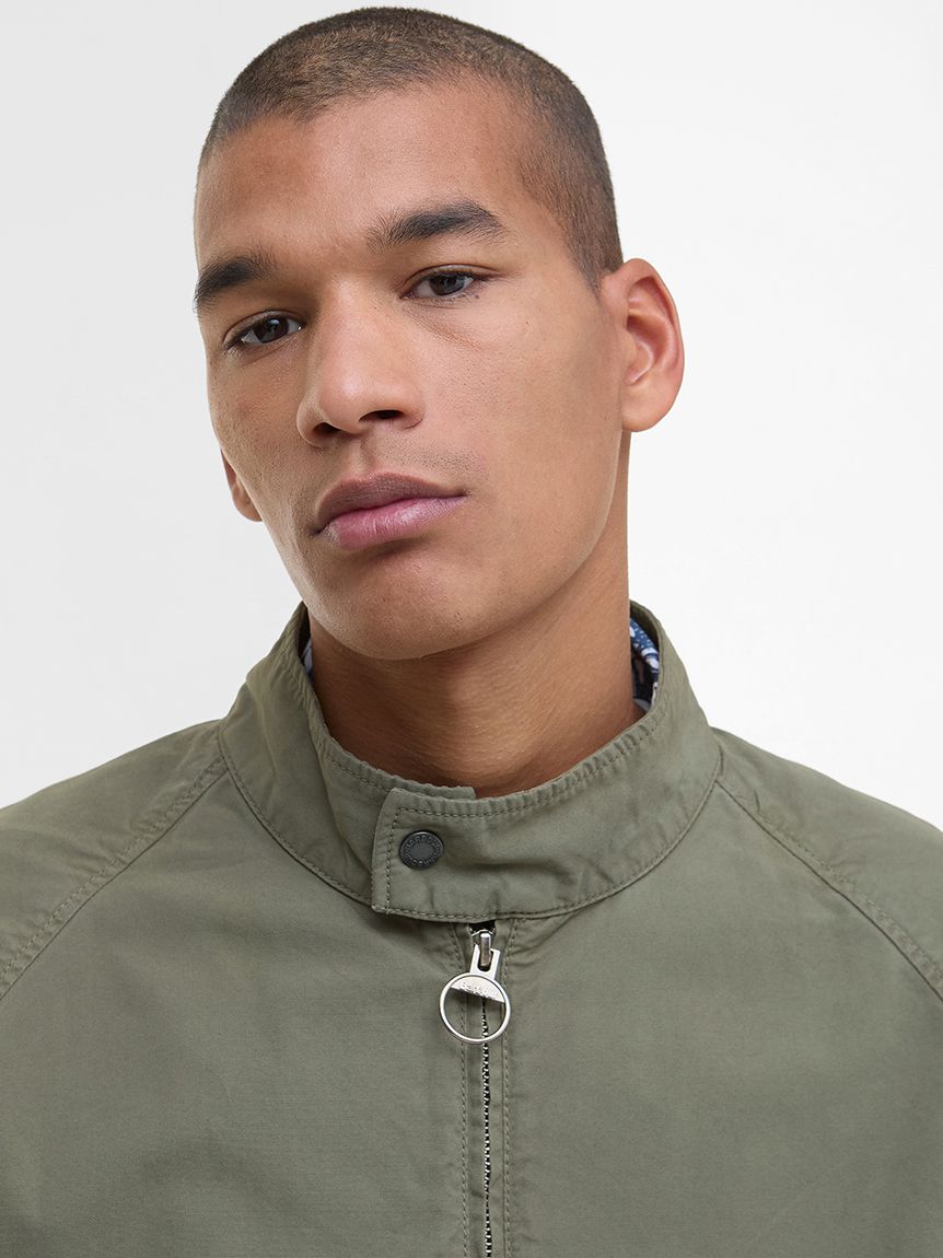 Barbour ROYSTON ガーメントダイコットン ハリントンジャケット ROYSTON ガーメントダイコットン ハリントンジャケット
