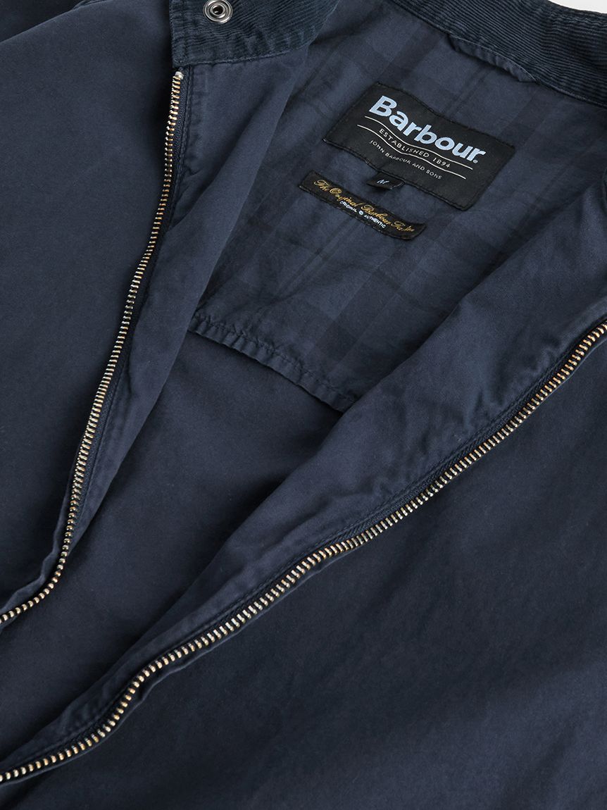 Barbour ROYSTON ガーメントダイコットン ハリントンジャケット ジャケット ROYSTON ガーメントダイコットン ハリントン