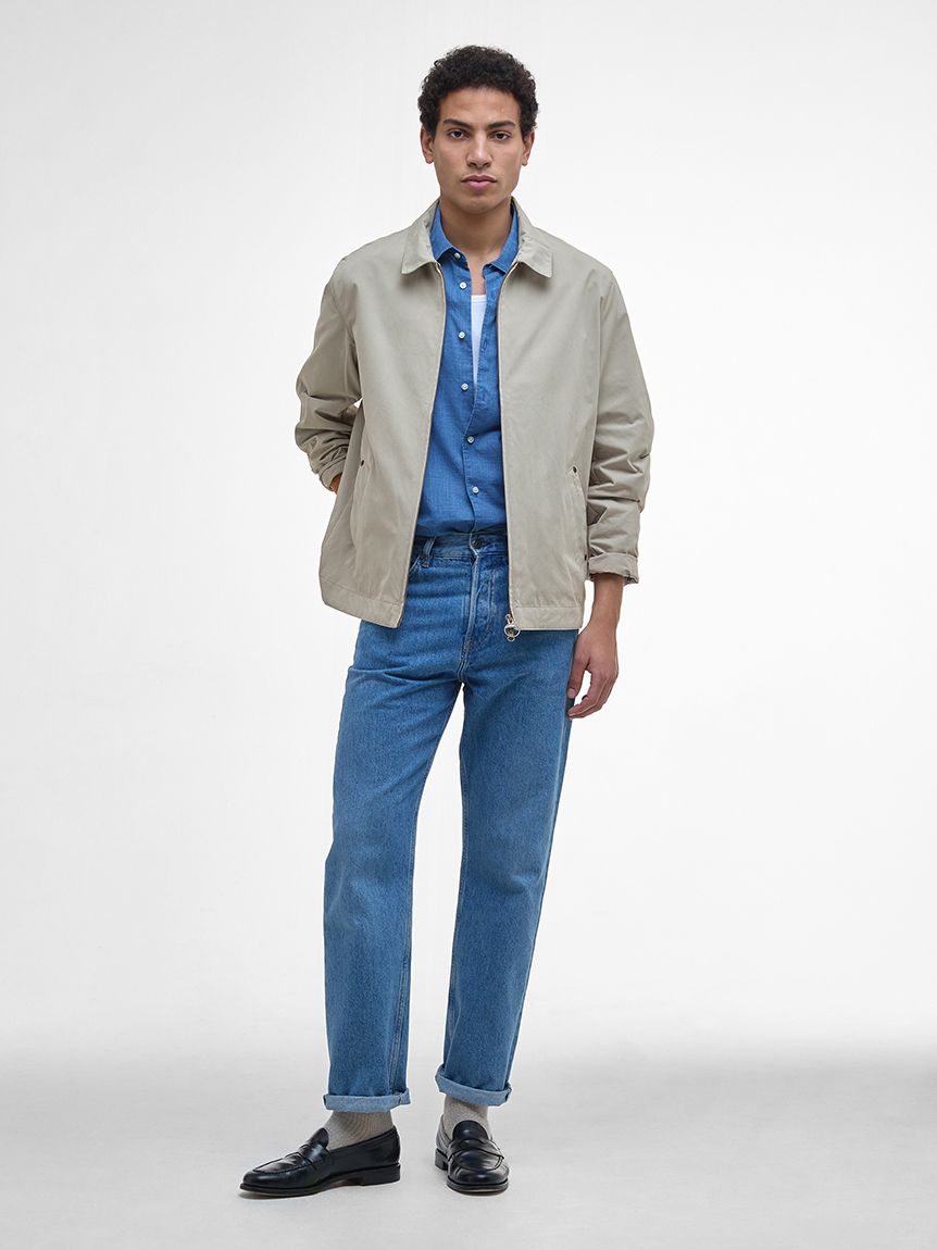 BARBOUR バブアー ハンティングジャケット 希少ダブルジップ Fernport ダブルジップ カジュアルジャケット｜ノンワックス