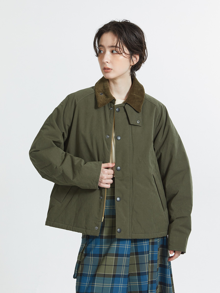Barbour TRANSPORT 中綿 ジャケット サイズ36 BARBOUR TRANSPORT 中綿ブルゾン ／BARBOUR（バブアー）｜愛着を持って