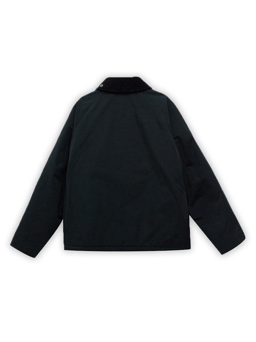 新品未使用 バブアーBarbour トランスポートTRANSPORT BLK32 Transport Wax Cotton Short Blouson(32 BLK(Black)): Barbour