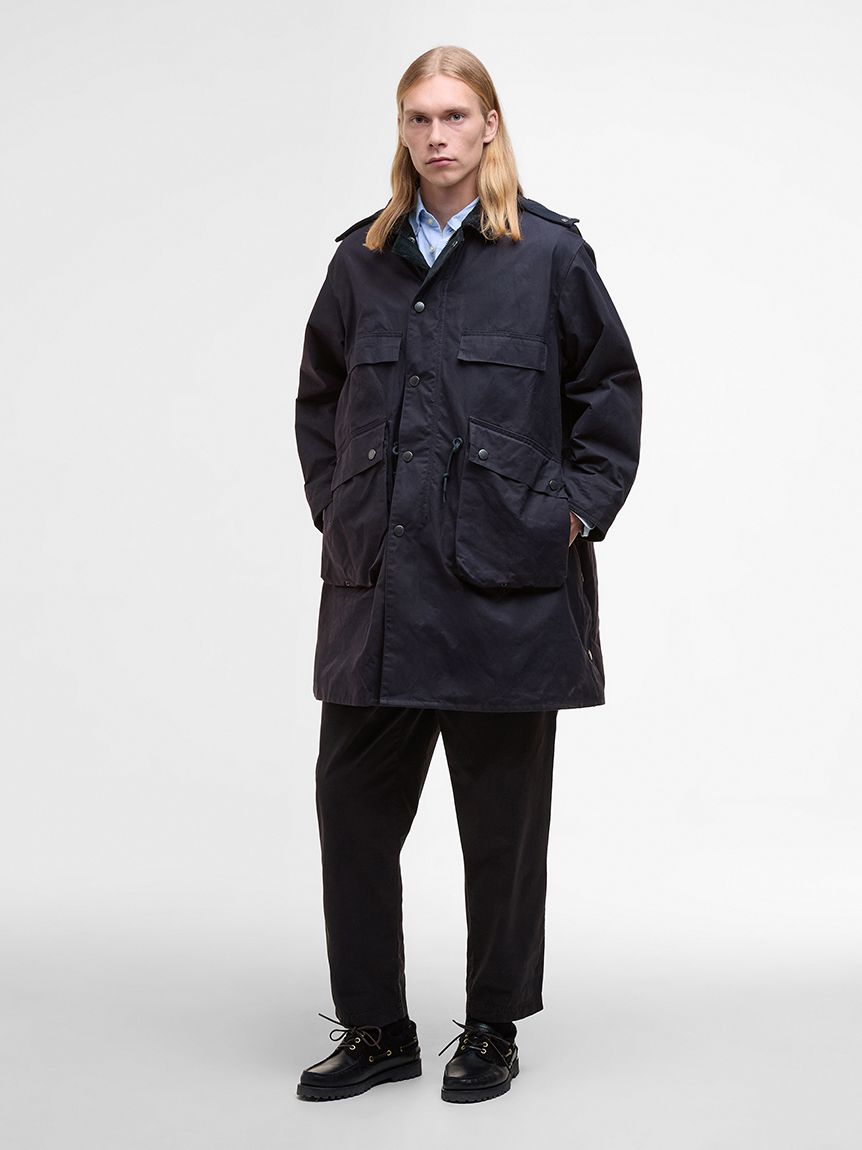Barbourフィールドコート 24AW】Barbour バブアー モディファイド エクスモア オイルド
