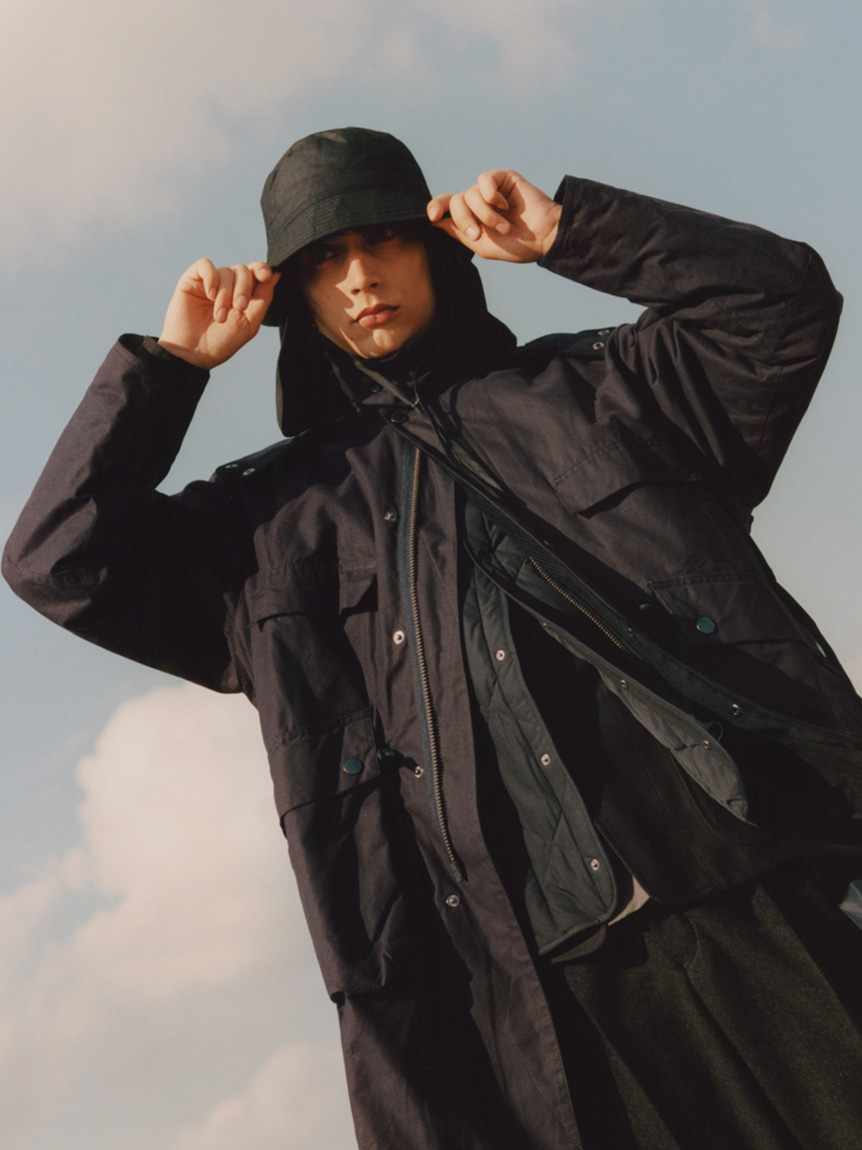 19AW KAPTAIN SUNSHINE × Barbour コート KAPTAIN SUNSHINE × Barbour｜ビームス 梅田｜BEAMS