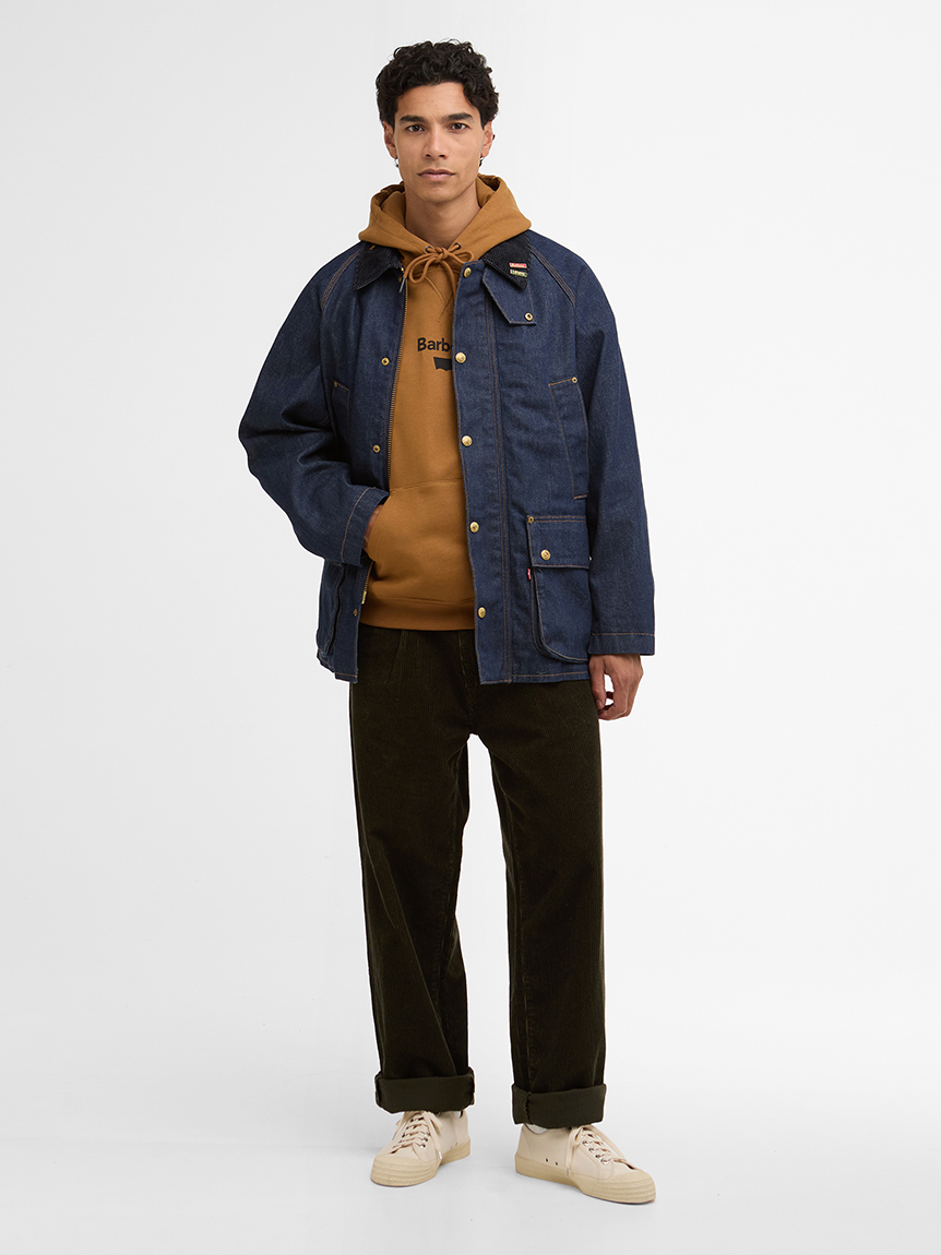 Barbour × Levi's》【BEDALE / ビデイル】デニム ジャケット オーバー