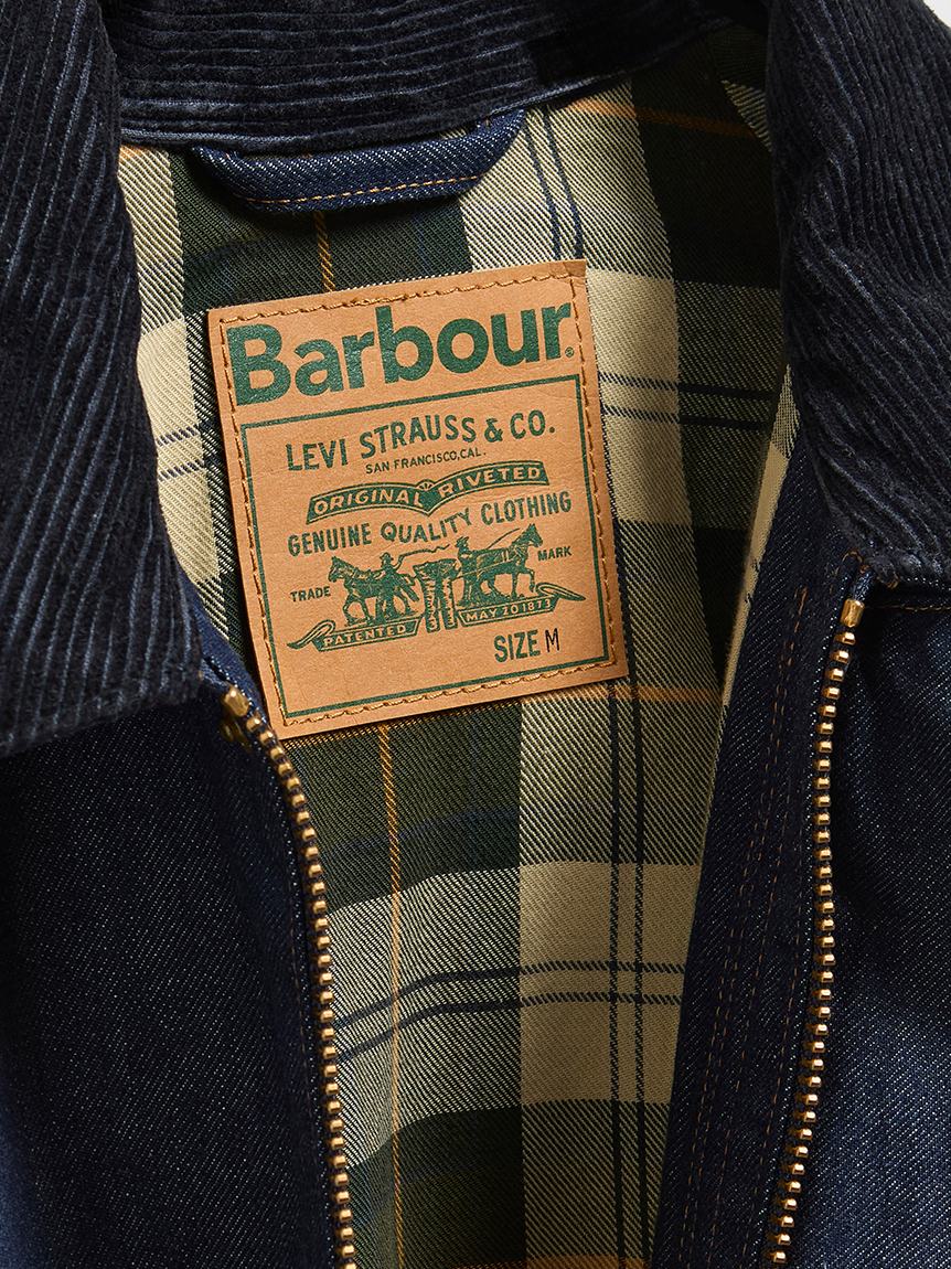 Barbour × Levi's》【BEDALE / ビデイル】デニム ジャケット オーバー