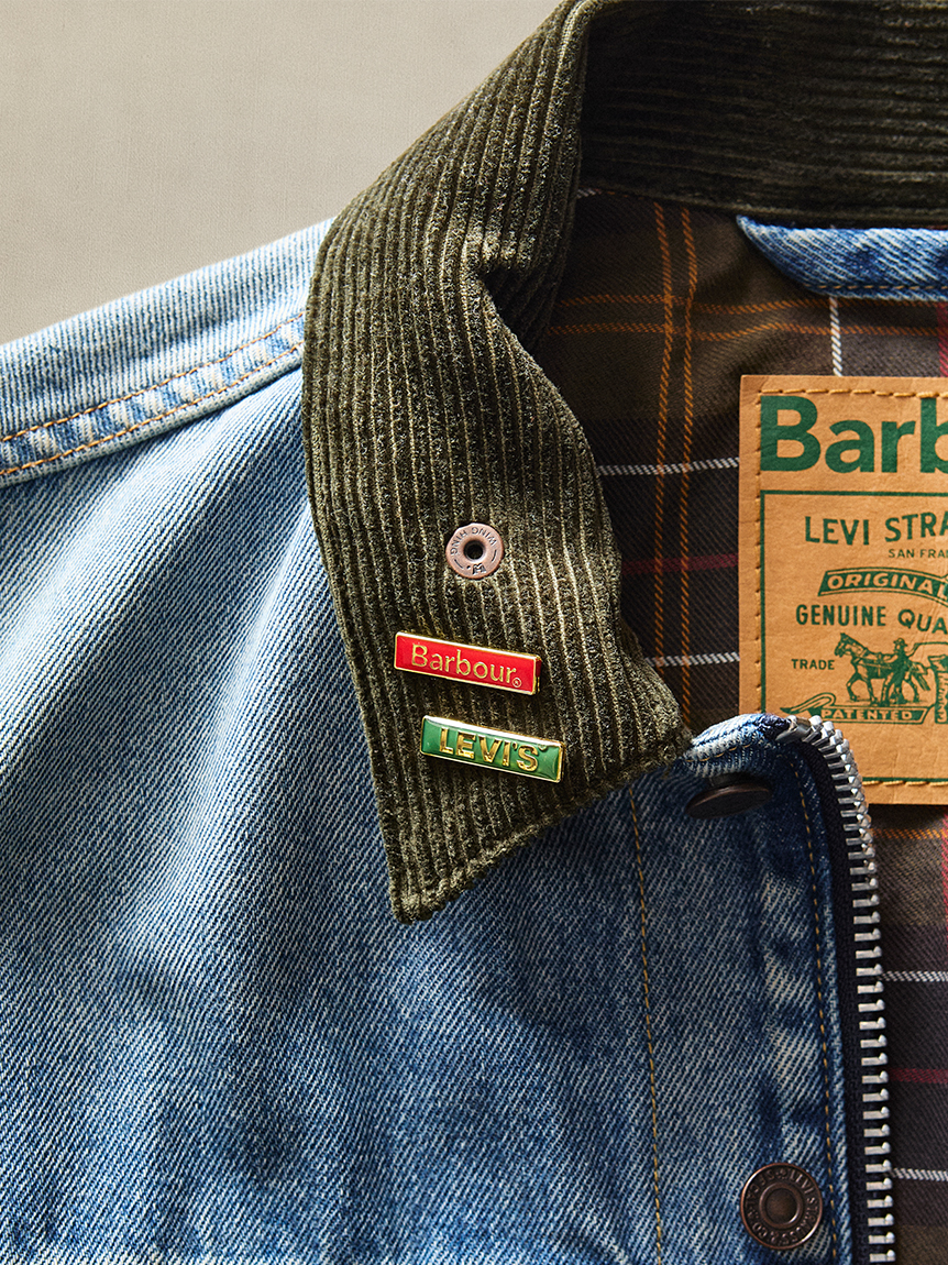 Barbour × Levi's》Type2 トラッカー ジャケット ｜ノンワックス