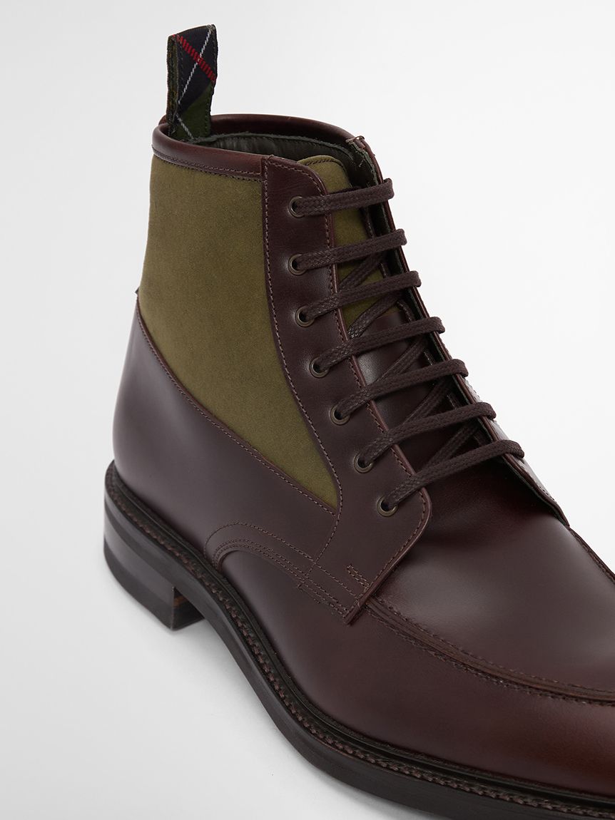 限定アイテム】《Barbour × Loake》Reloved Gisbouブーツ｜｜バブアー