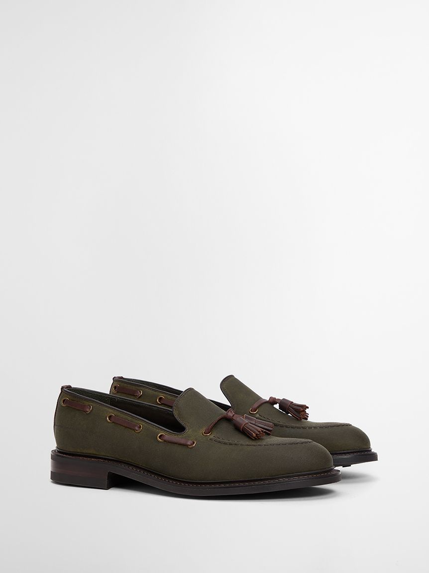 限定アイテム】《Barbour × Loake》Reloved Russelローファー