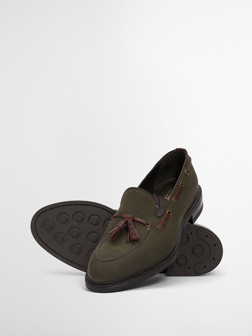 限定アイテム】《Barbour × Loake》Reloved Russelローファー