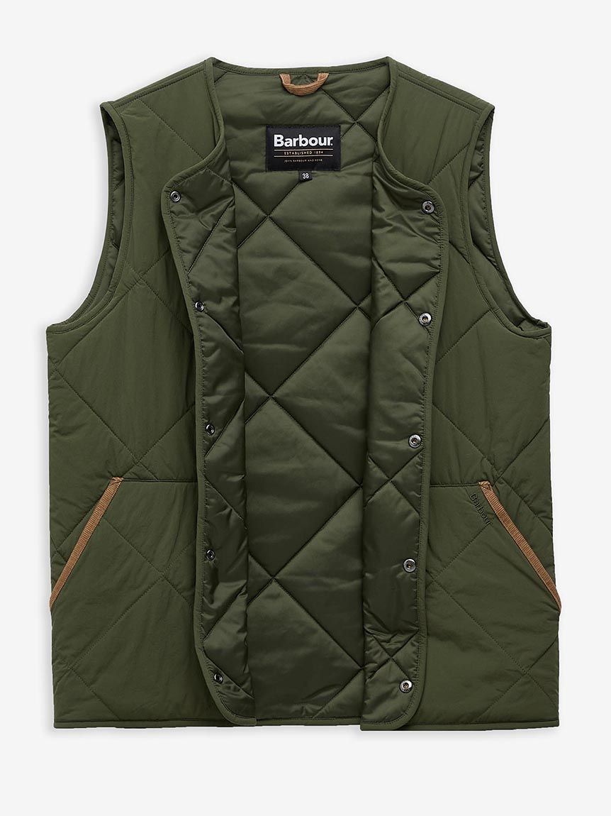 Babourダウンベスト LIDDESDALE / リデスデイル】モダン キルティング ベスト｜ジャケット