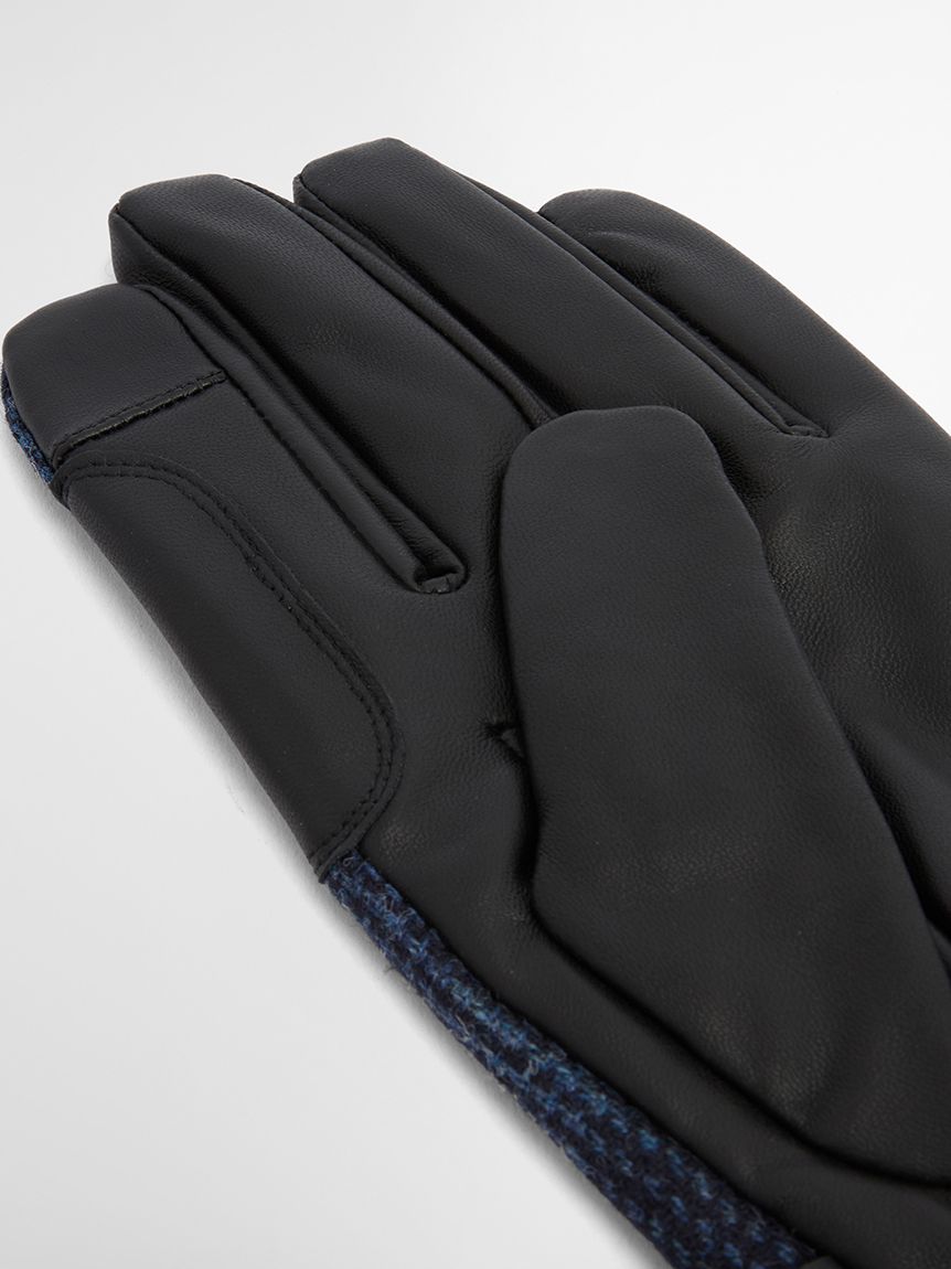 値下げ！【美品】Barbour Deveron ツイードグローブ　ブラウン Mens Barbour Deveron Tweed & Leather Gloves, Brown - House of Bruar