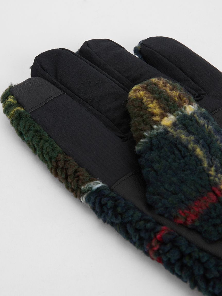 Barbour バブアー　ウール　レザー　手袋　チェック柄 楽天市場】Barbour バブアー グローブ NEWBROUGH TARTAN GLOVE MGL0051