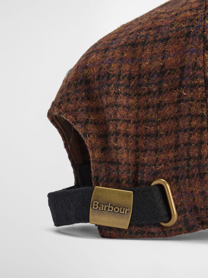新品Barbour Clyde ツイード タータンチェック キャップ NVY Clyde ツイード タータンチェック キャップ｜アクセサリー｜バブアー
