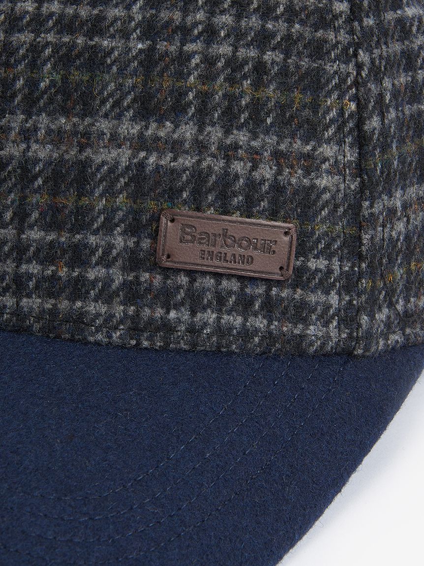 新品Barbour Clyde ツイード タータンチェック キャップ NVY Clyde ツイード タータンチェック キャップ｜アクセサリー｜バブアー