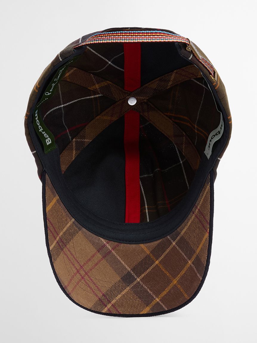 Barbour ×Paul Smith》6パネル チェック キャップ｜アクセサリー