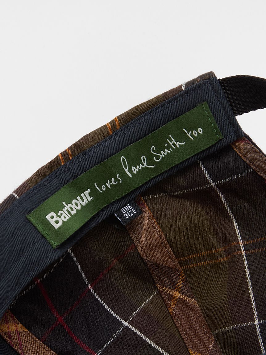 Barbour ×Paul Smith》6パネル チェック キャップ｜アクセサリー
