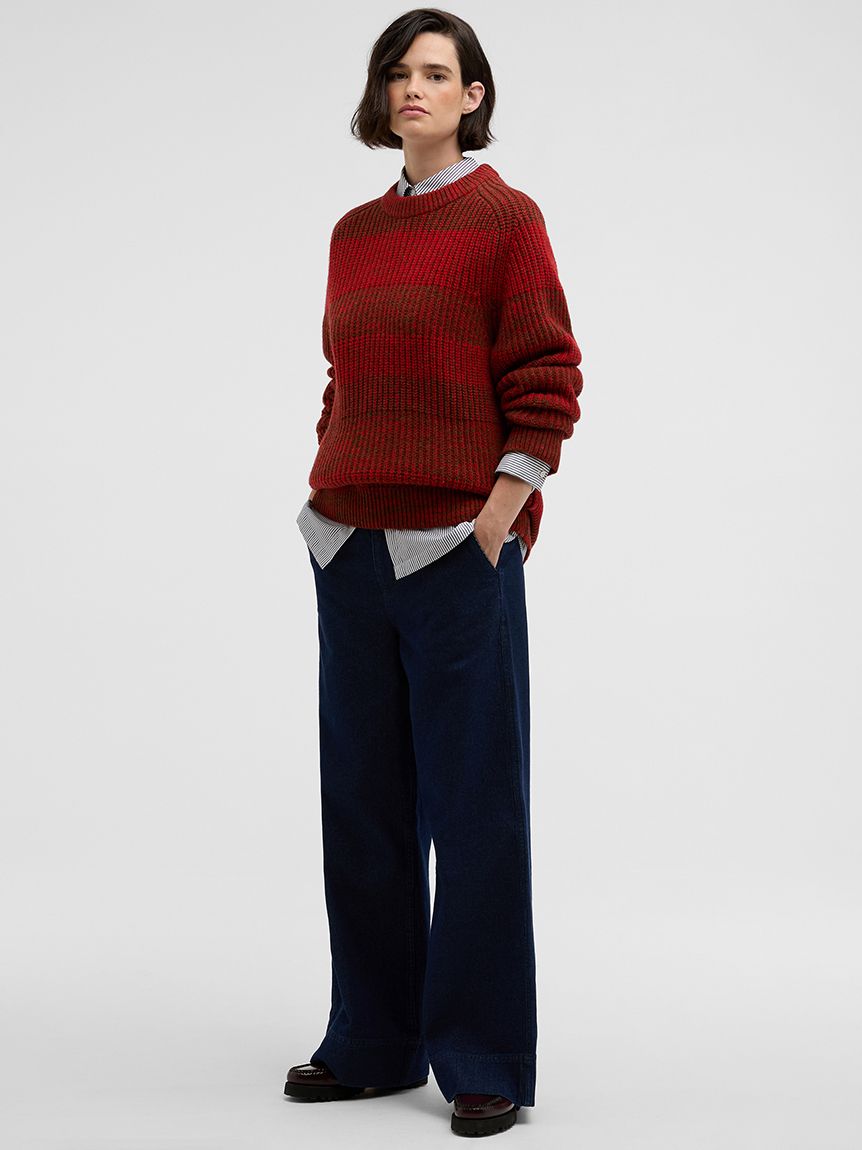 Barbour ×Paul Smith》Saddleクルーネックニット｜ニット