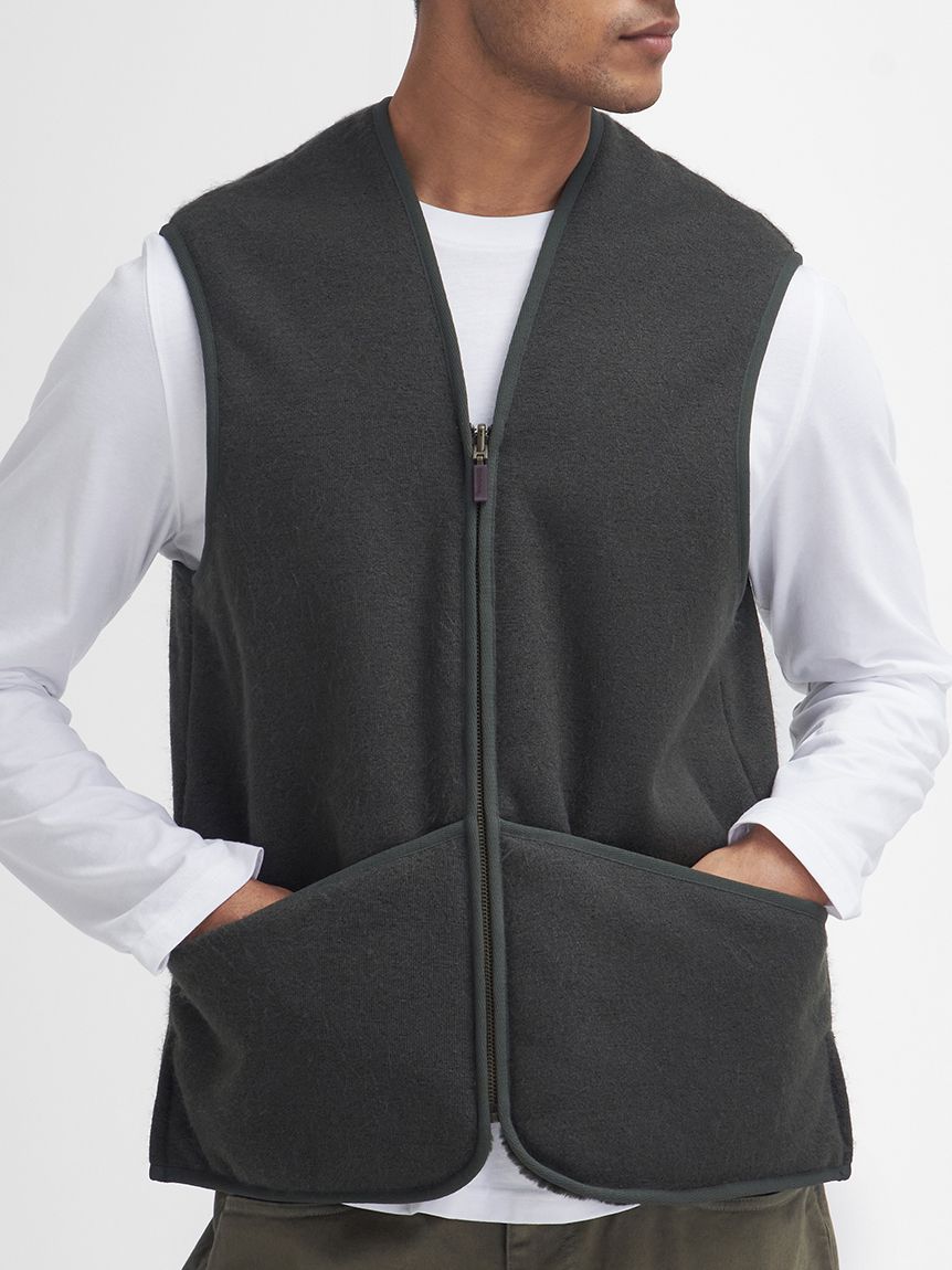 バブアー ファー ライナー ベスト 38サイズ ブラック バブアー ファー ライナー ベスト 38サイズ ブラック BARBOUR