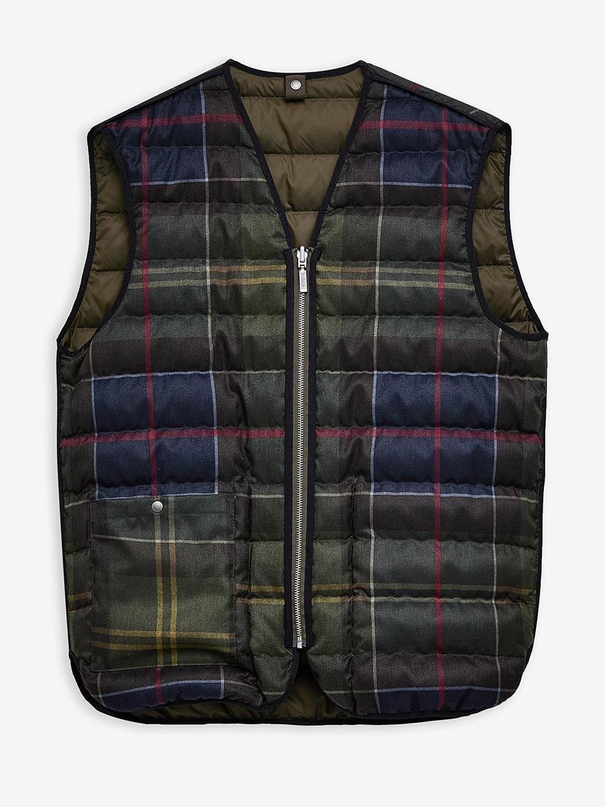 リバーシブル ダウン ライナー｜ライナー｜ベスト＆ライナー｜バブアー