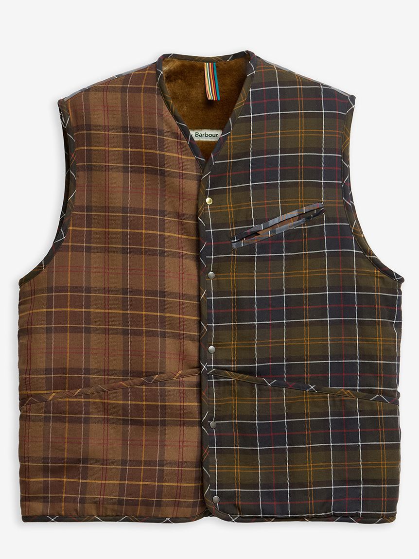 Barbour ×Paul Smith》チェック ライナー｜ライナー｜ベスト＆ライナー