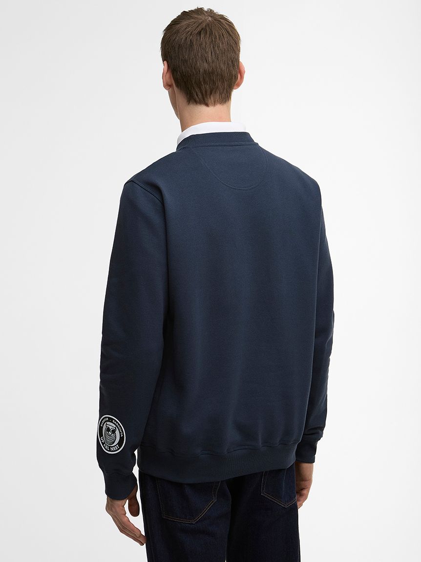 Barbour × BARACUTA》Northernクルーネックスウェット｜スウェット