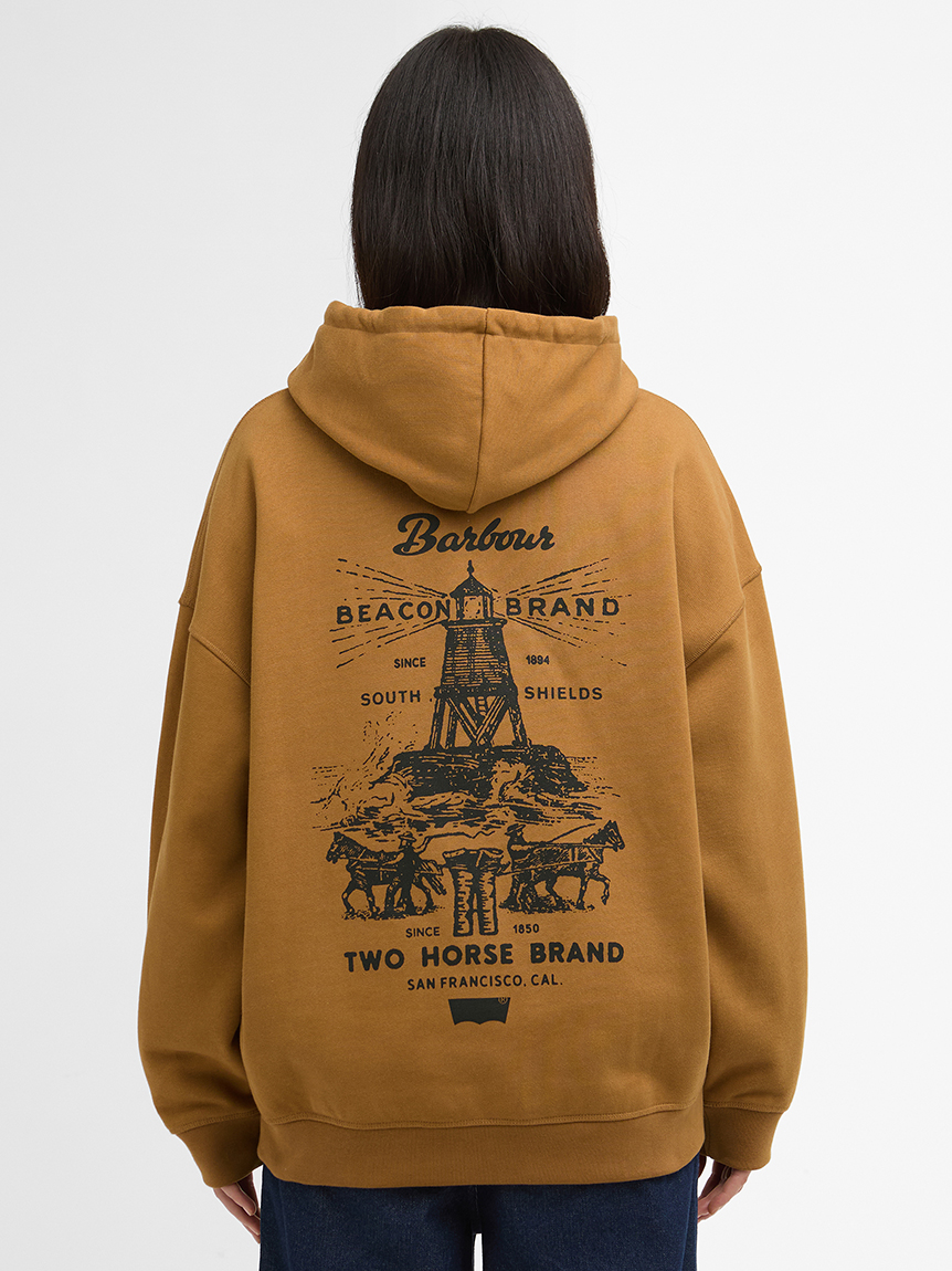 Barbour × Levi's》グラフィック フーディ｜スウェット＆パーカー