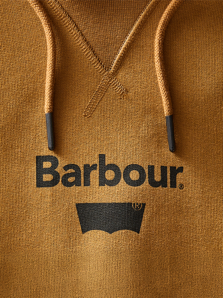 Barbour × Levi's》グラフィック フーディ｜スウェット＆パーカー