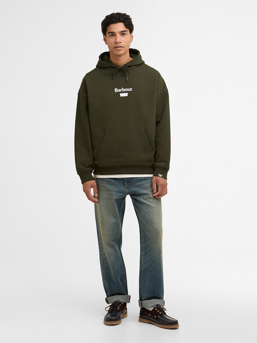 Barbour × Levi's》グラフィック フーディ｜スウェット＆パーカー