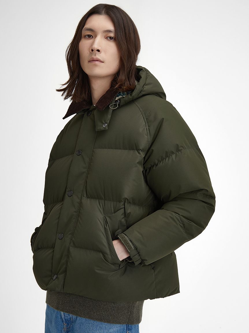 Barbour バブアー ダウンジャケット 38サイズ TRANSPORT / トランスポート】ダウン ブルゾン（ユニセックス）｜ノン