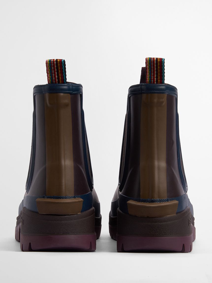 ポール・スミス　レインブーツ(男性用) Barbour ×Paul Smith》Wellinton レインブーツ（メンズ