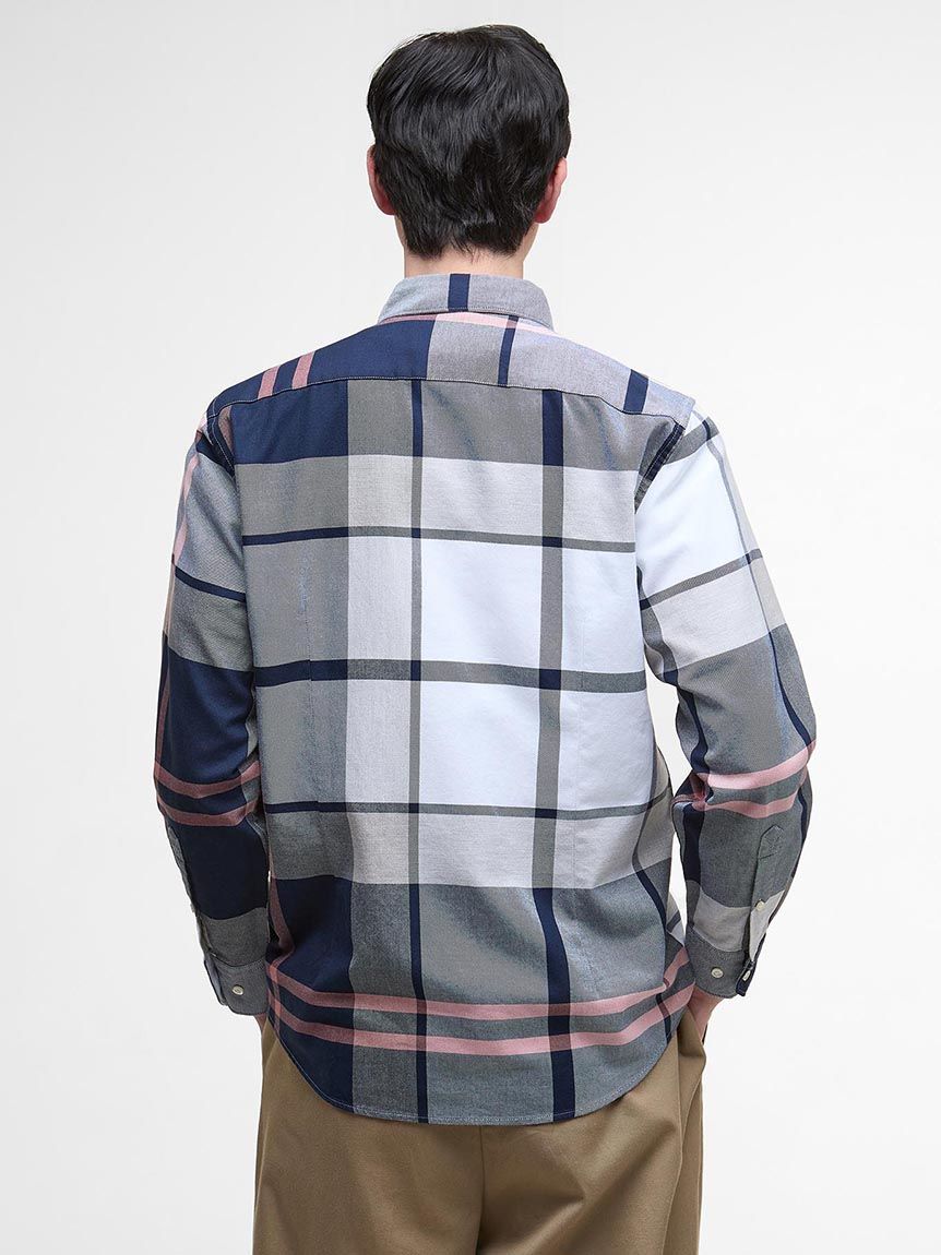 Dunoon タータンチェック ボタンダウン シャツ（アジアフィット