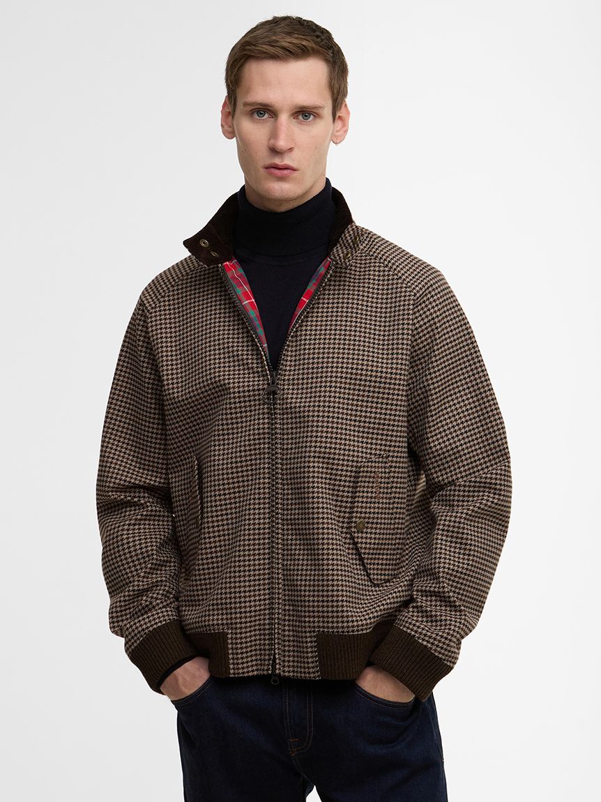 Barbour × BARACUTA》Portonシャワープルーフ ブルゾン｜ノンワックス