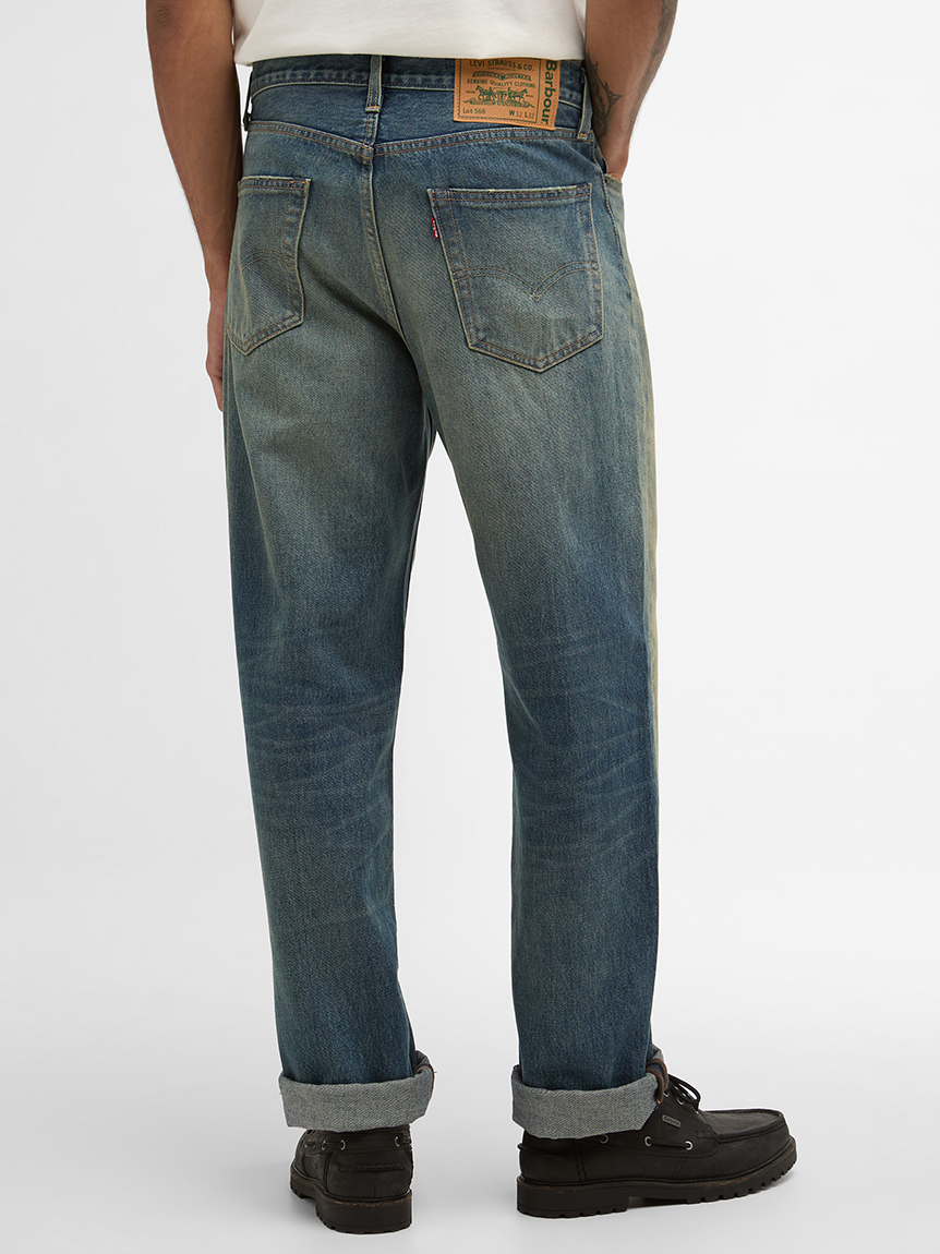 Barbour × Levi's》568 ルーズデニム｜パンツ｜ボトムス｜バブアー公式