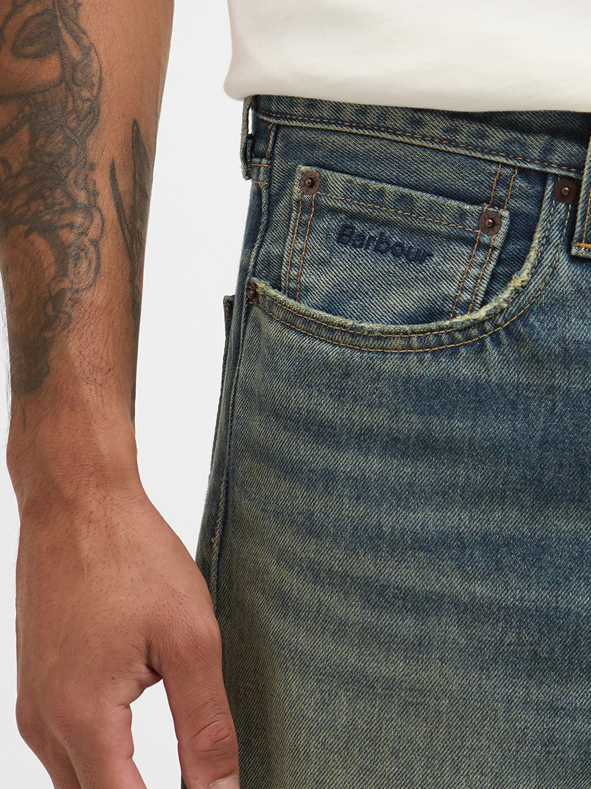 Barbour × Levi's》568 ルーズデニム｜パンツ｜ボトムス｜バブアー公式