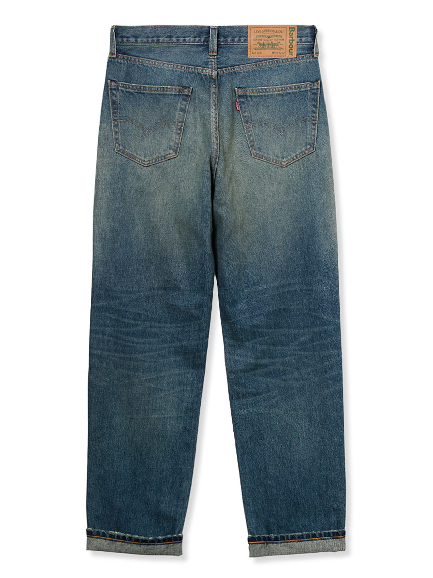 Barbour x Levi's 568 ストレートデニム 32 Barbour × Levi's》568 ルーズデニム｜パンツ｜ボトムス｜バブアー公式