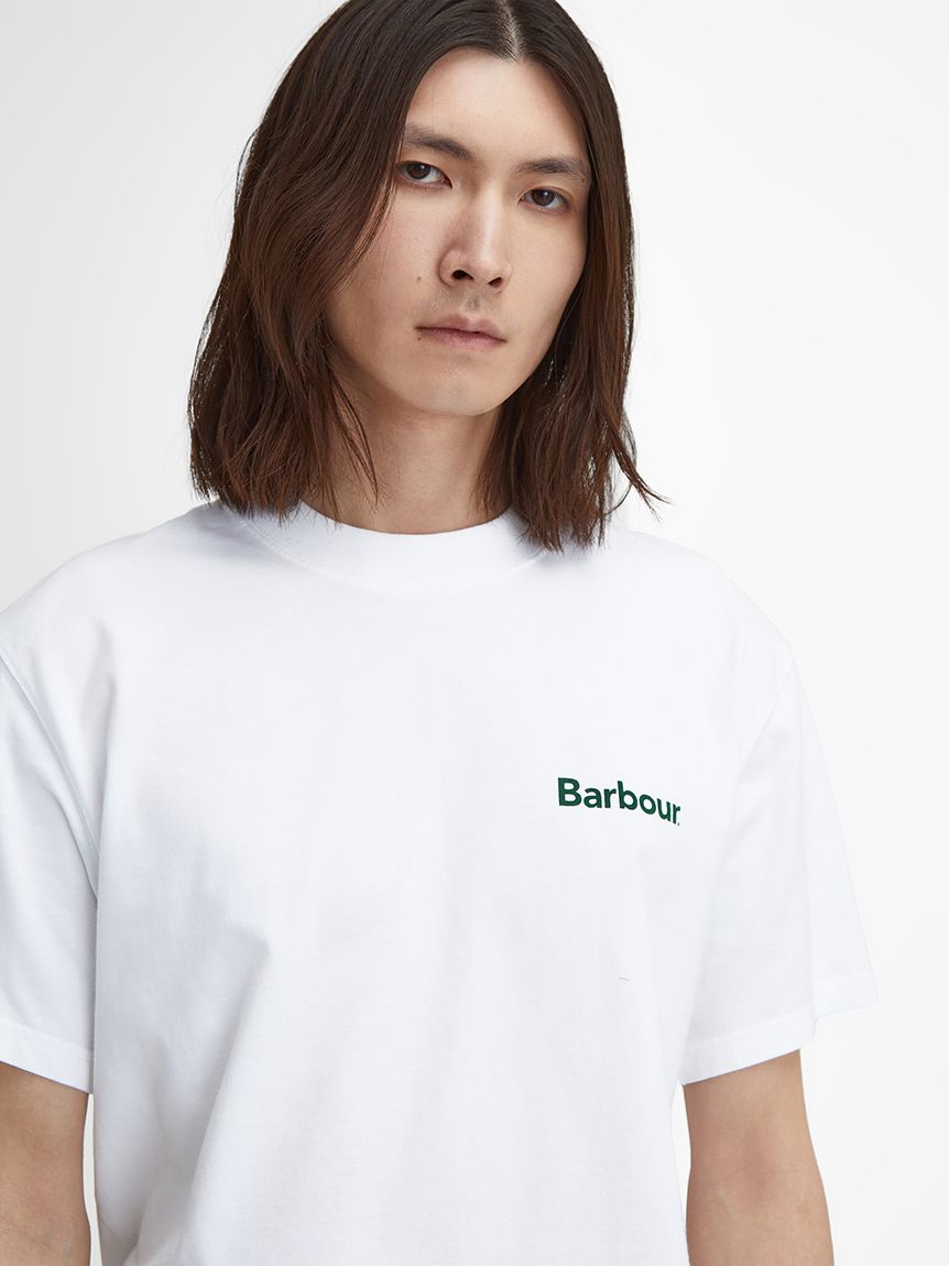Bowery ワンポイント ロゴ Tシャツ｜Tシャツ｜トップス｜バブアー公式 