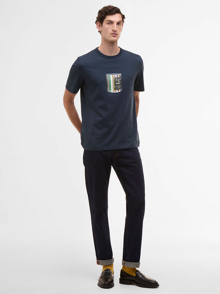 Barbour ×Paul Smith》Wax プリントTシャツ｜Tシャツ｜トップス