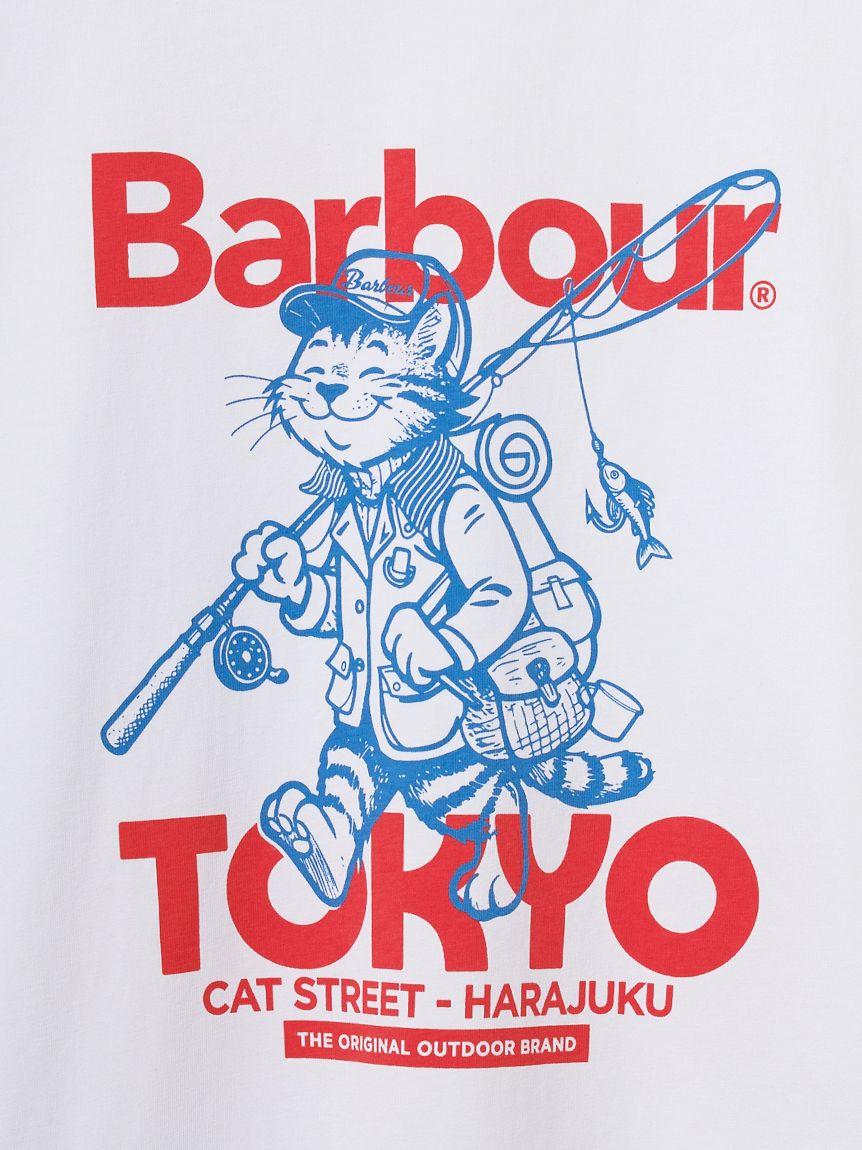 原宿店＆公式オンラインストア限定 “バブアーキャット” プリントT