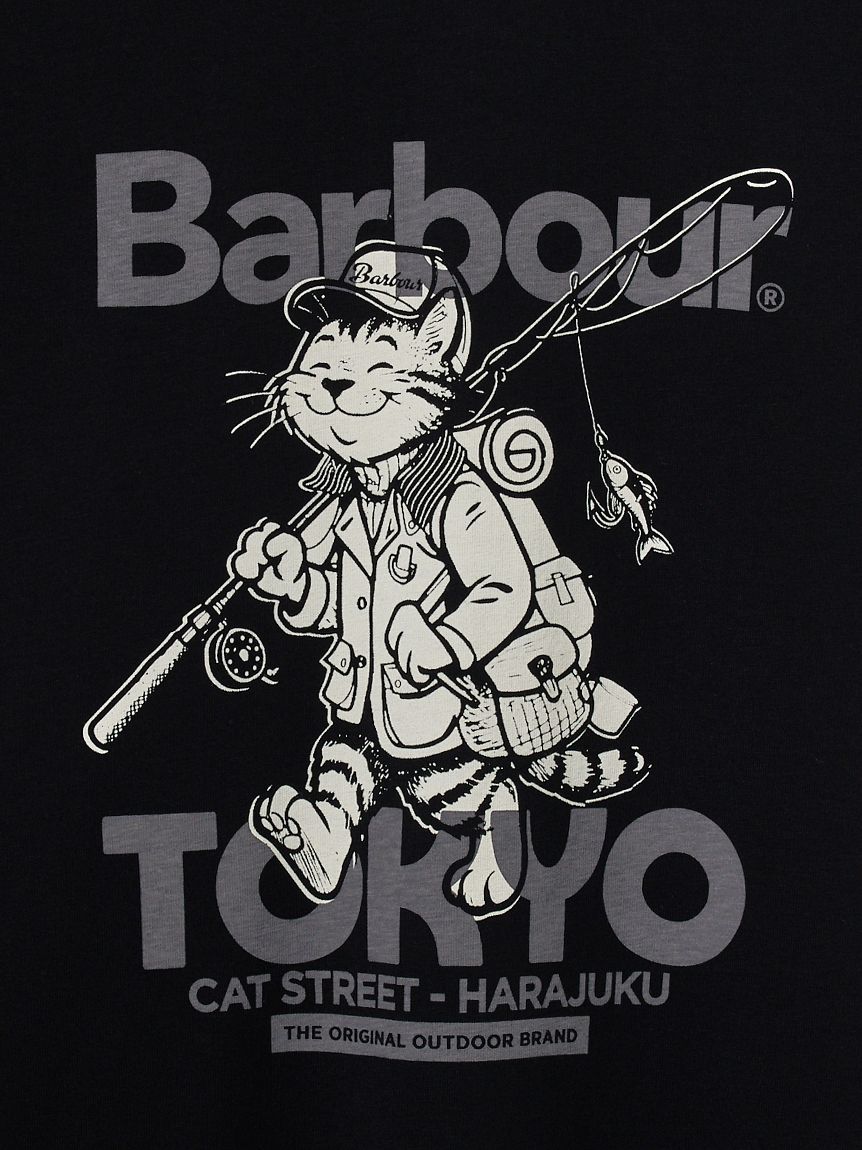 原宿店＆公式オンラインストア限定 “バブアーキャット” プリントT
