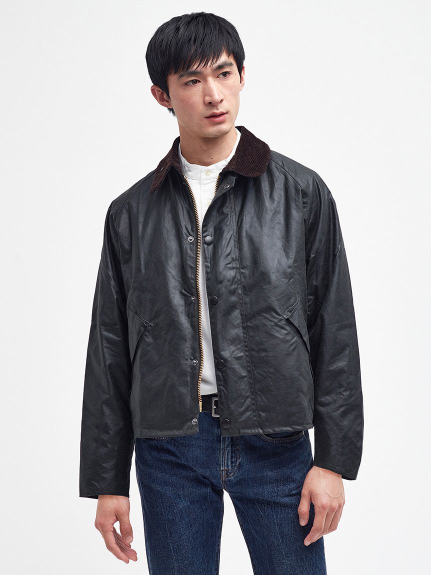 TRANSPORT / トランスポート】ワックス ショート ジャケット（ユニ
