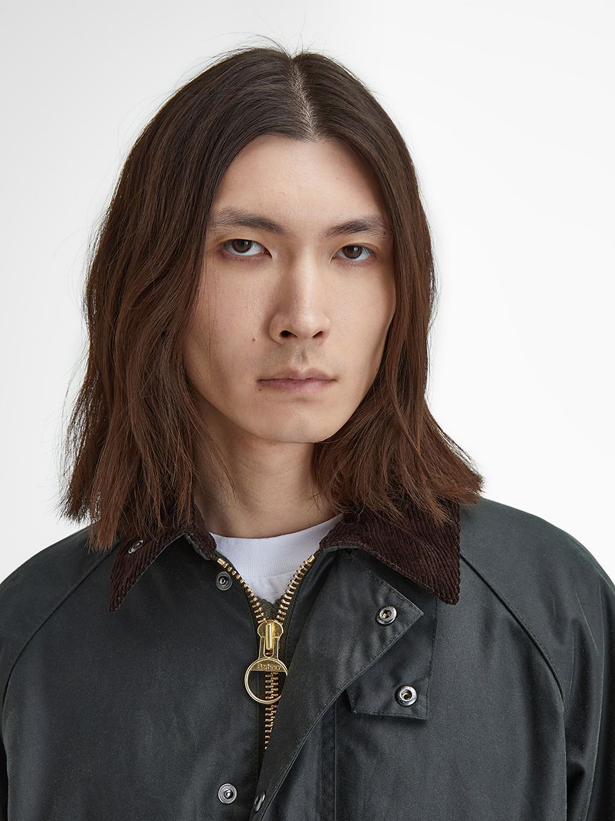 Barbour バブアー EXMOOR ワックス コットン 　ミドルレングス EXMOOR / エクスモア】ワックス コットン ミドルレングス コート