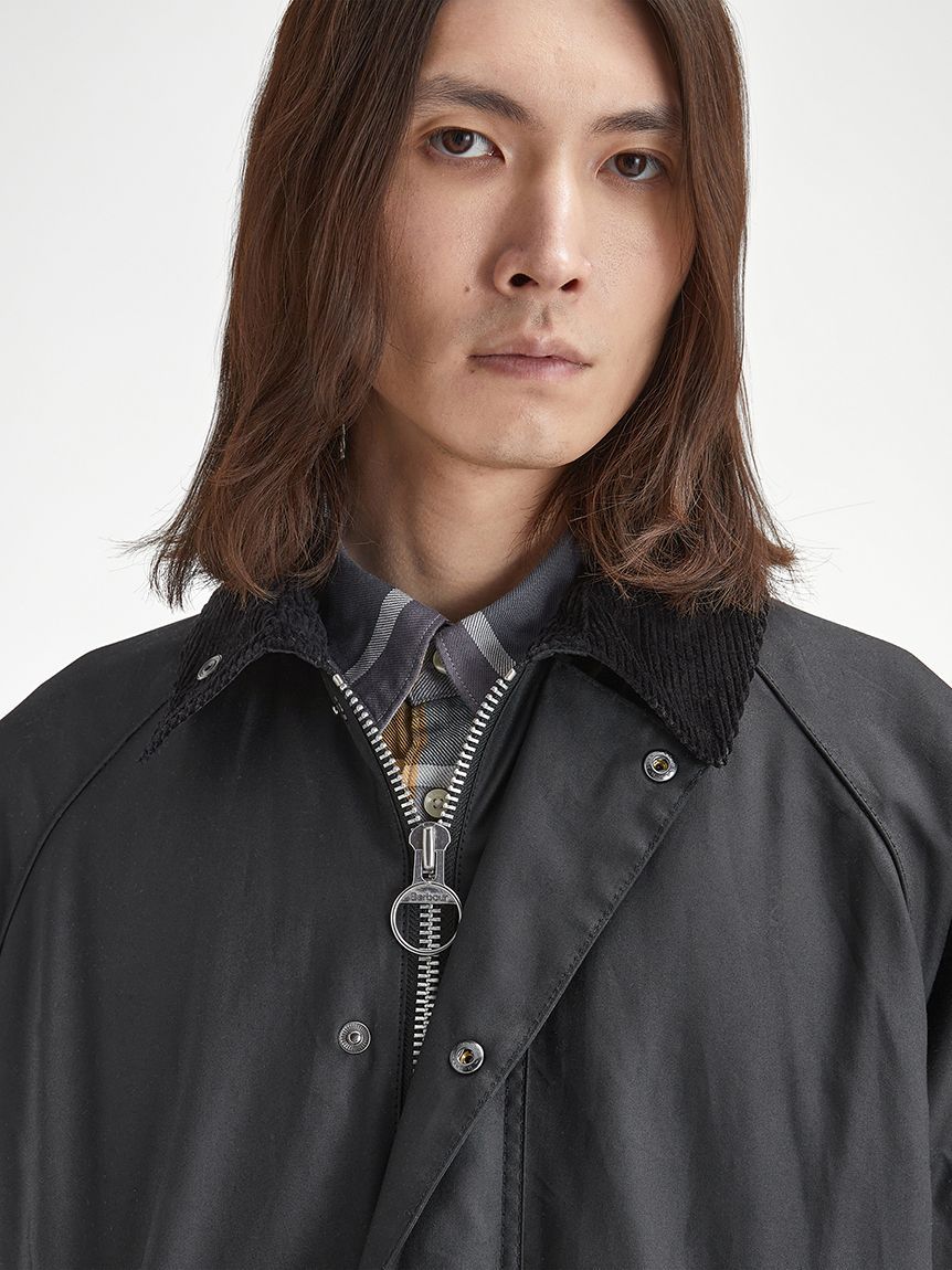 EXMOOR / エクスモア】 ミドル レングス ワックス コート（ユニ