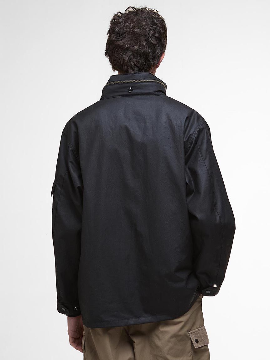 subware × RECON　リバーシブル　フリースジャケット　L　ブラック HOOK original リバーシブルセーラーカラーブルゾンジャケット