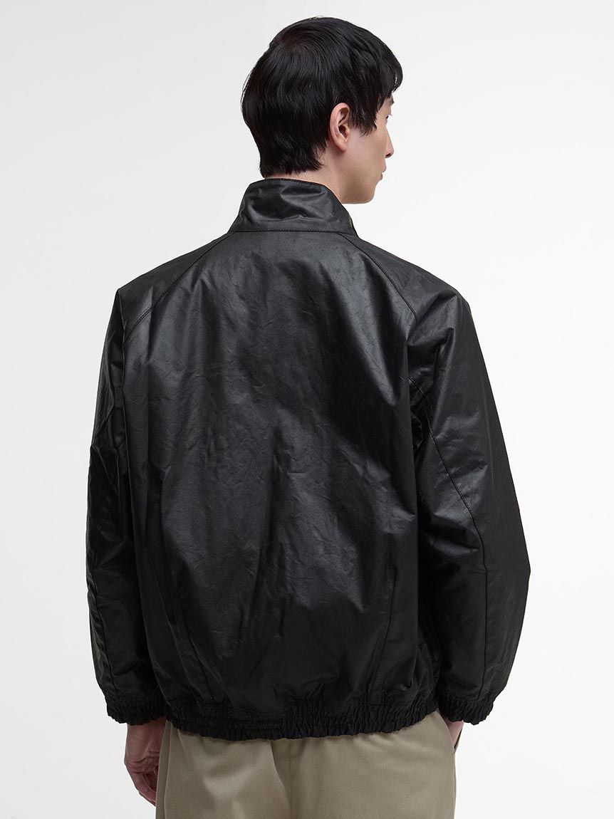 ばうばー TRANSPORT / トランスポート】スタンドカラー ワックス ブルゾン