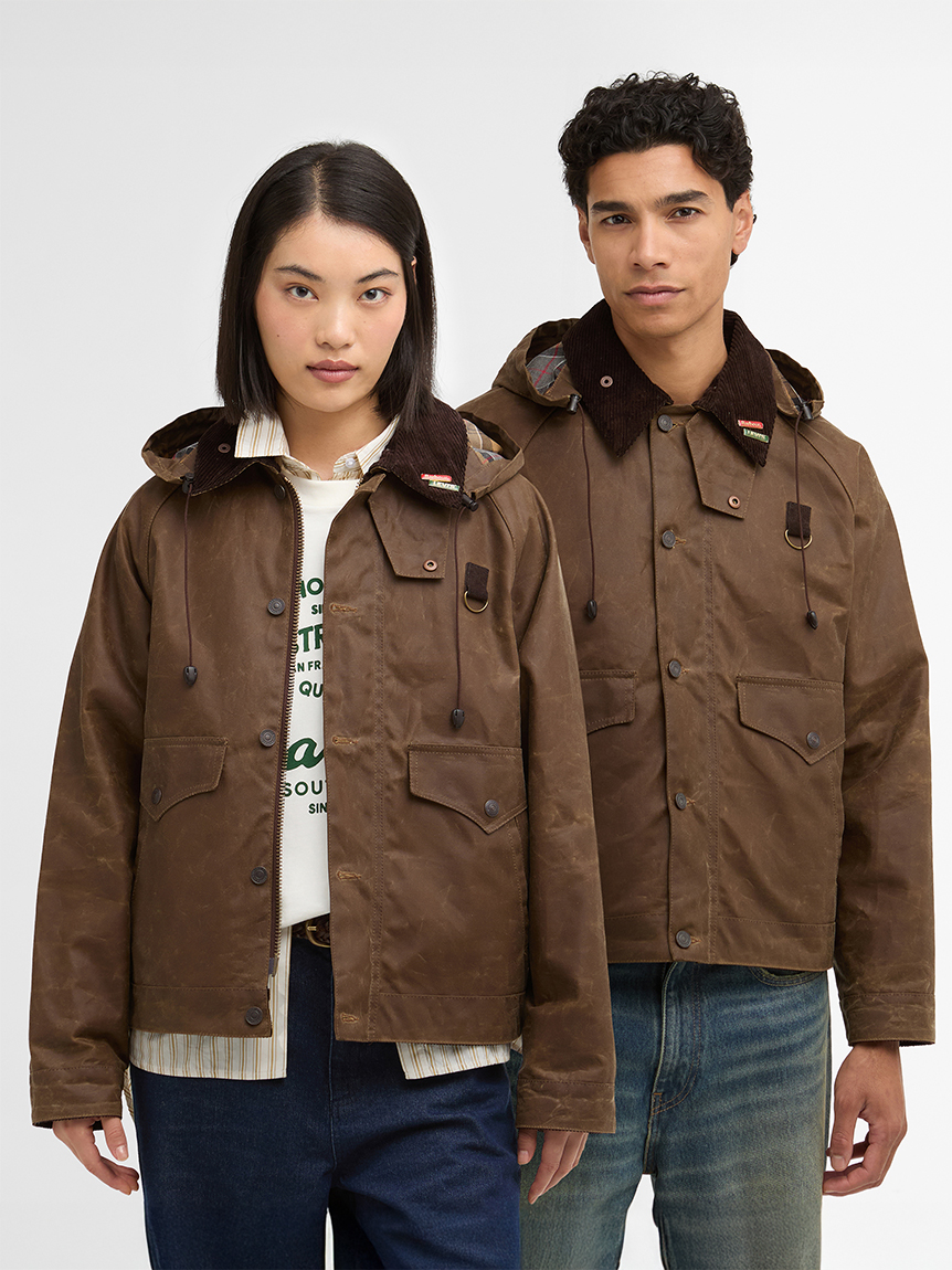 Barbour × Levi's》【SPEY / スペイ】ワックス ショート