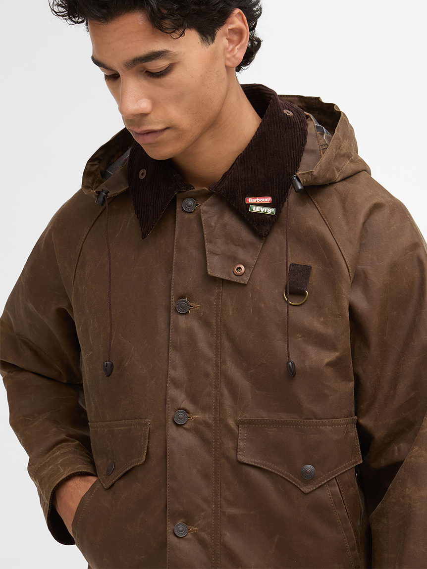 Barbour × Levi's》【SPEY / スペイ】ワックス ショート ジャケット