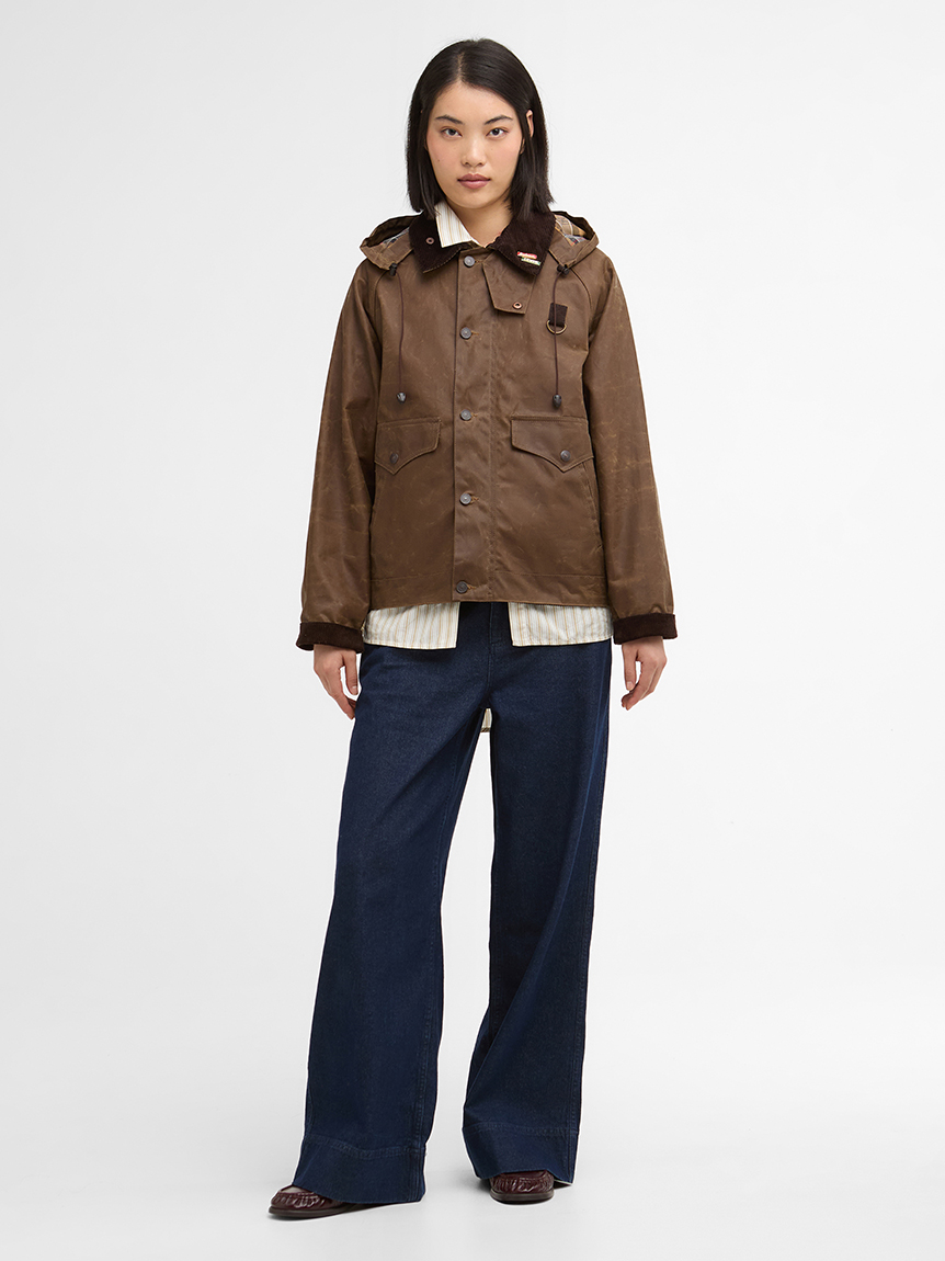 Levi’s x Barbour Spey ワックスショートジャケット Barbour × Levi's》【SPEY / スペイ】ワックス ショート ジャケット